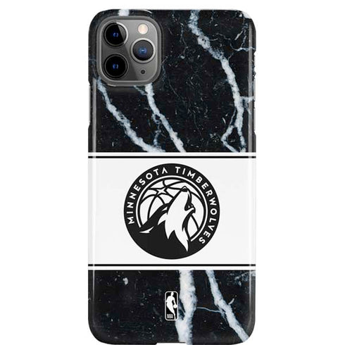 NBA Minnesota Timberwolves Marble iPhone Cases